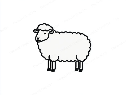 Sheep Vector Graphic preview