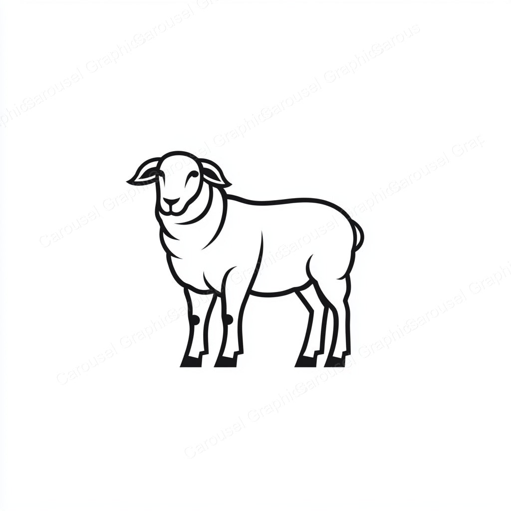 Sheep Vector Graphic preview