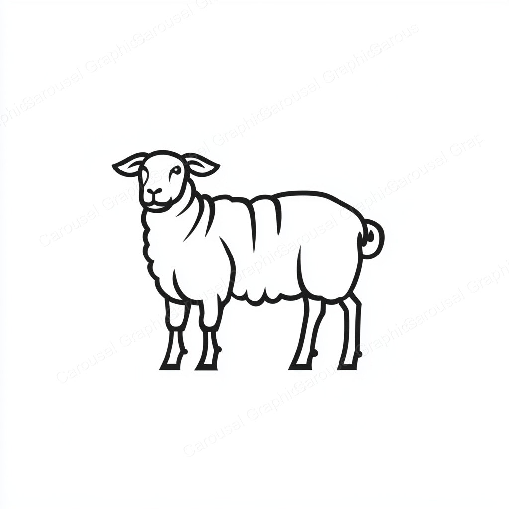 Sheep Vector Graphic preview