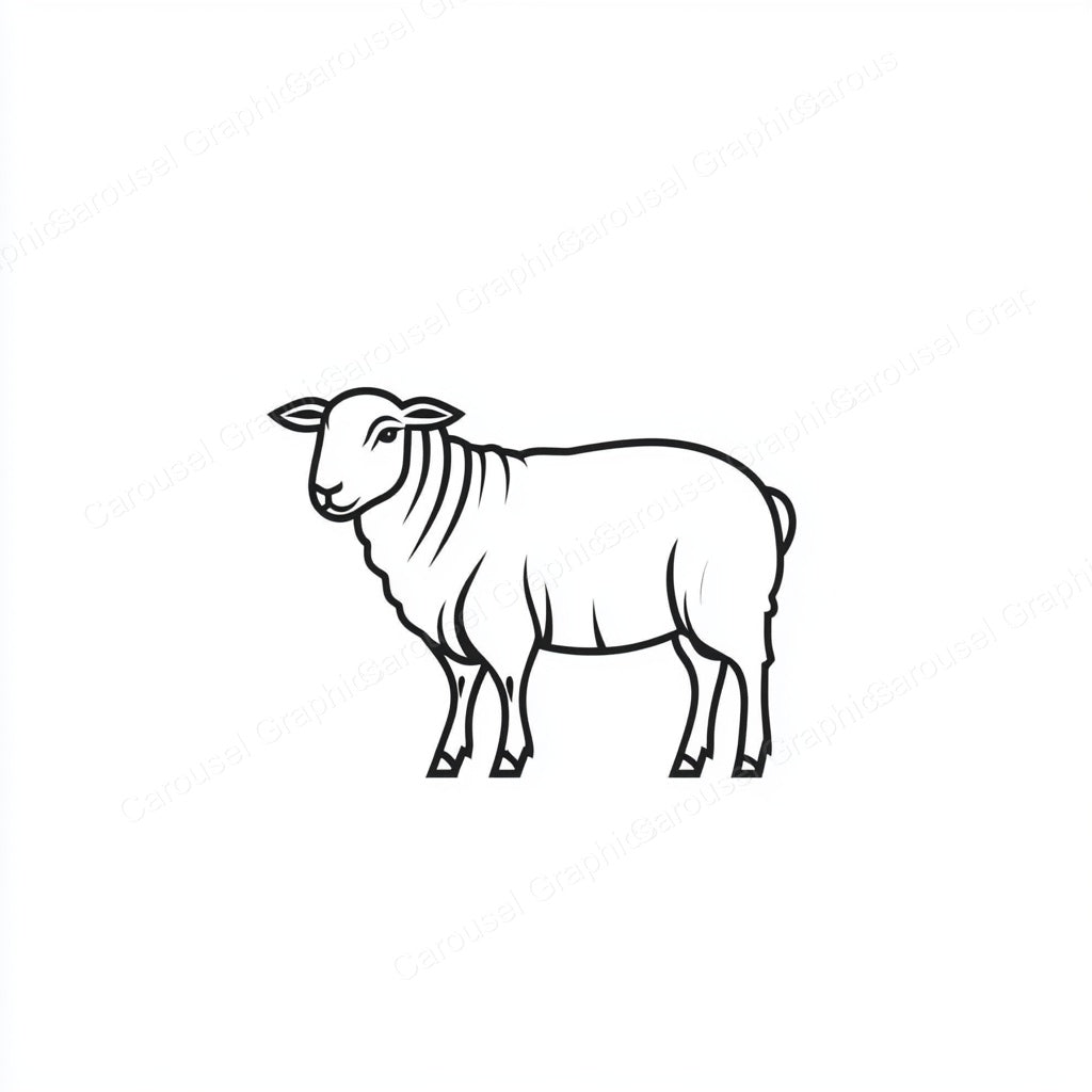 Sheep Vector Graphic preview
