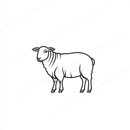 Sheep Vector Graphic preview