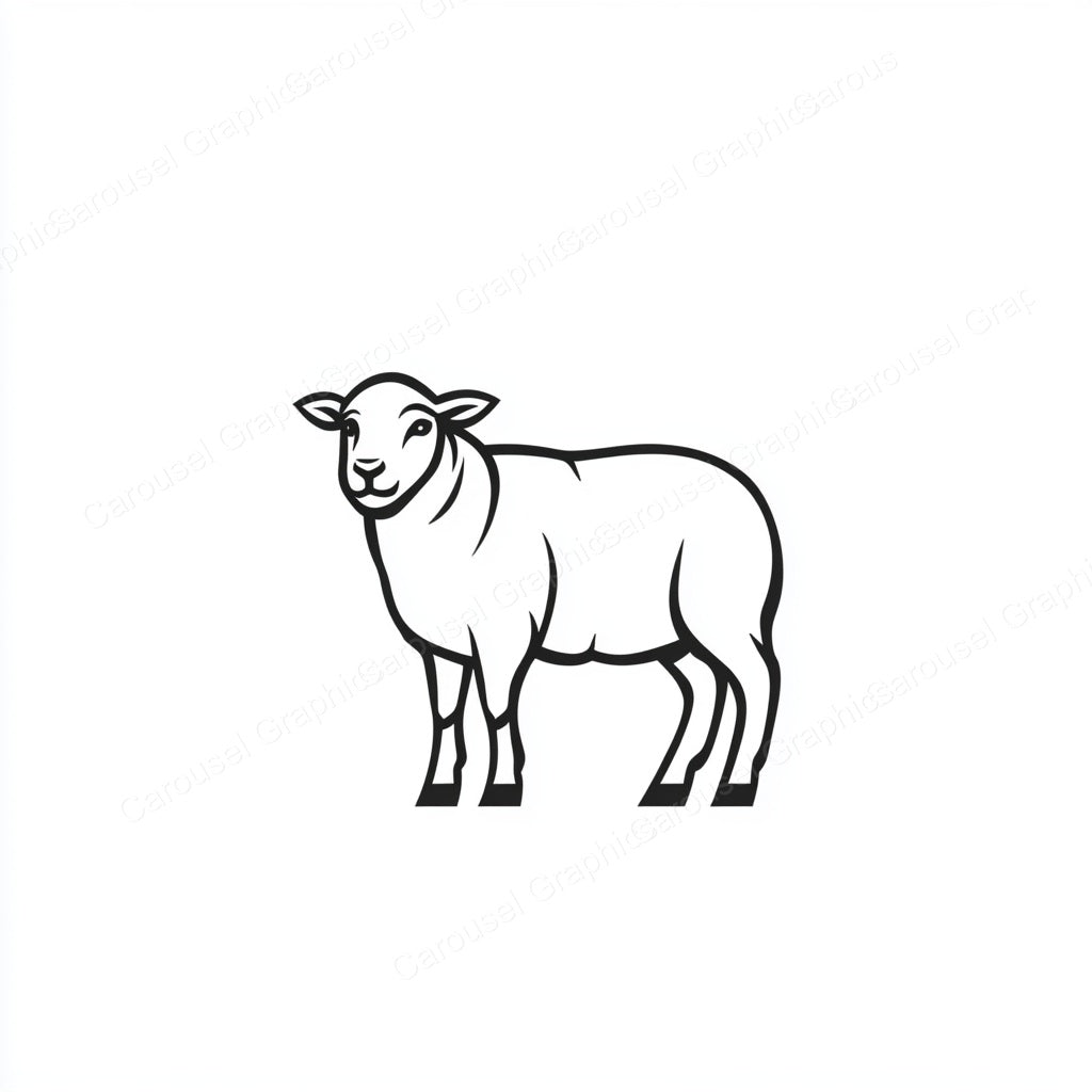 Sheep Vector Graphic preview