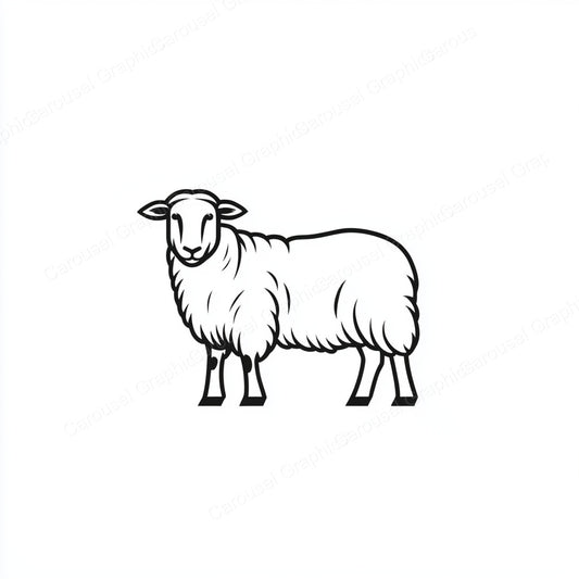 Sheep Vector Graphic preview