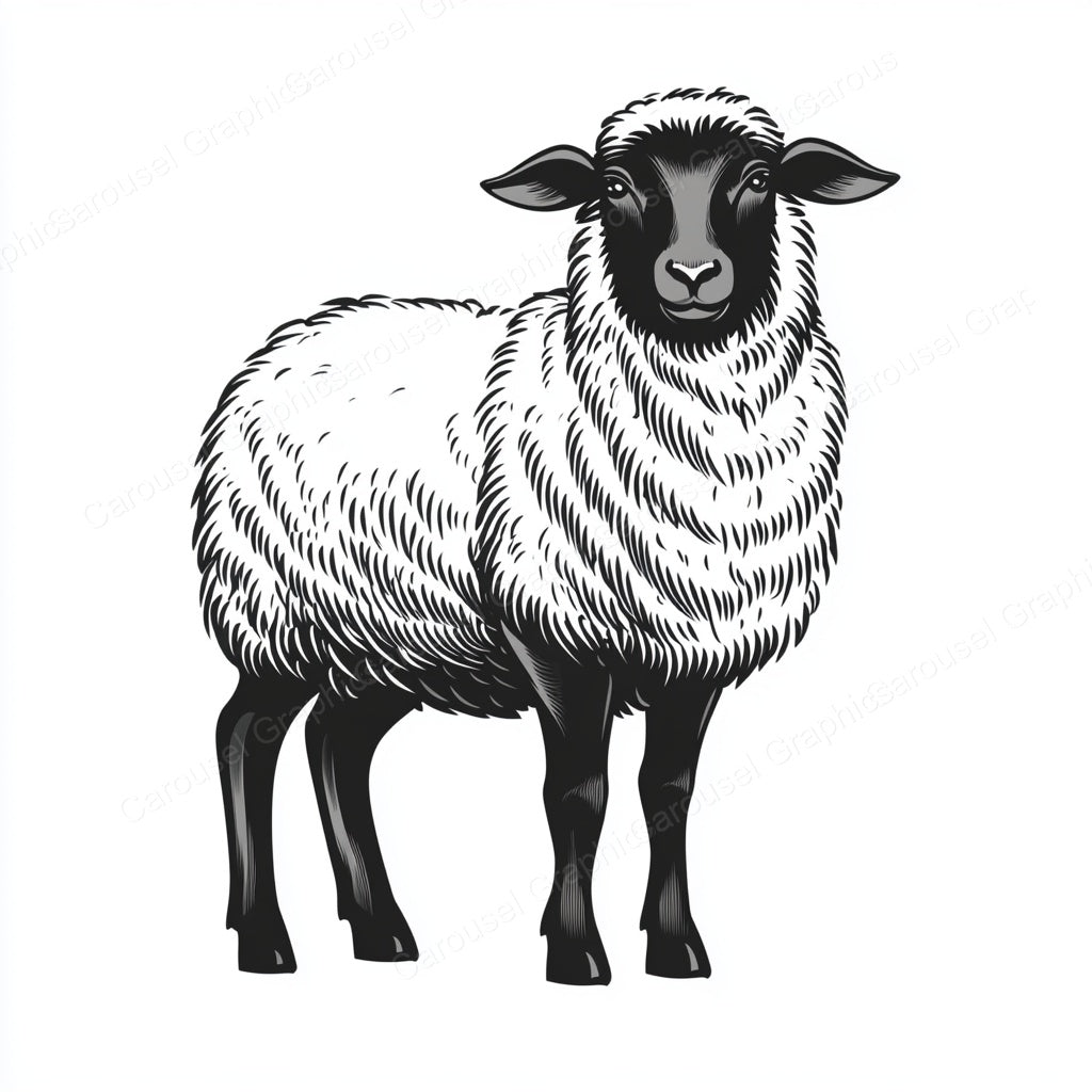 Sheep Vector Graphic preview