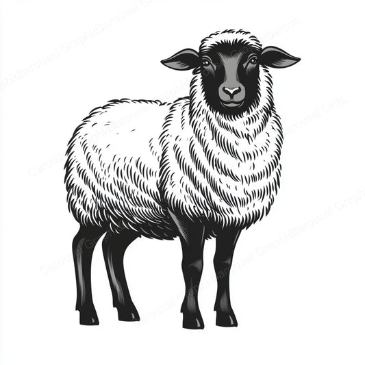 Sheep Vector Graphic preview