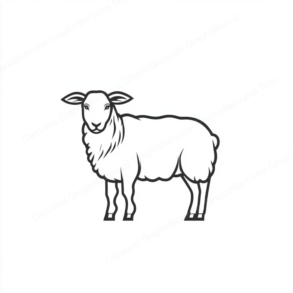 Sheep Vector Graphic preview