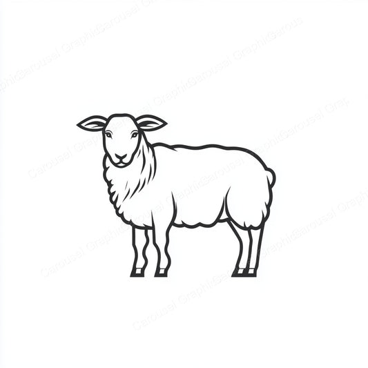 Sheep Vector Graphic preview