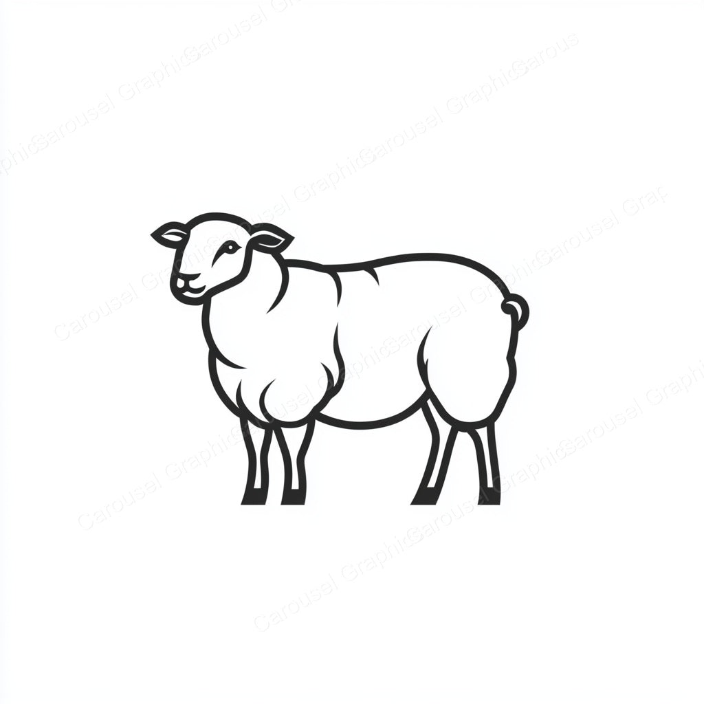 Sheep Vector Graphic preview