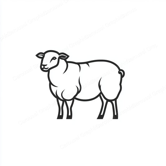 Sheep Vector Graphic preview