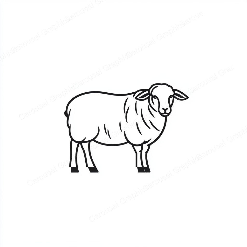 Sheep Vector Graphic preview