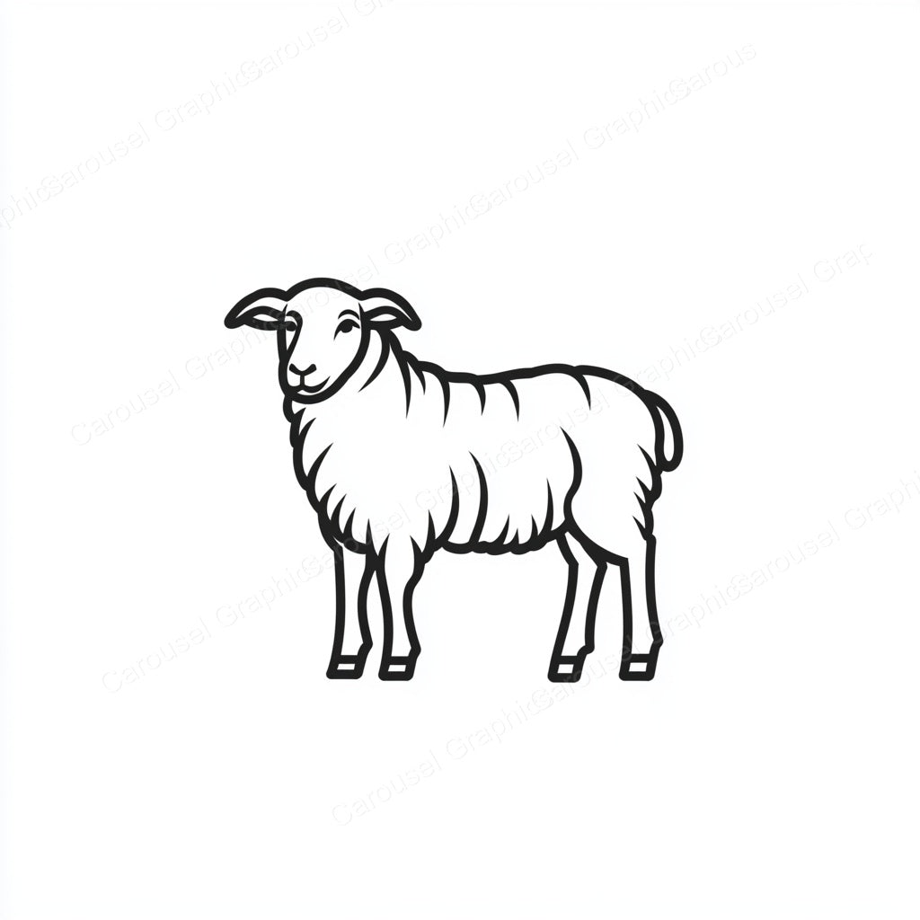 Sheep Vector Graphic preview