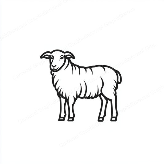 Sheep Vector Graphic preview