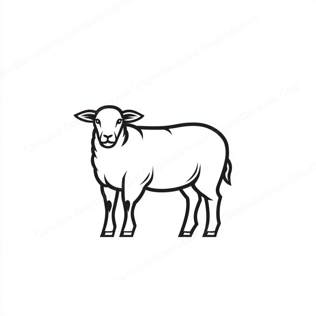 Sheep Vector Graphic preview