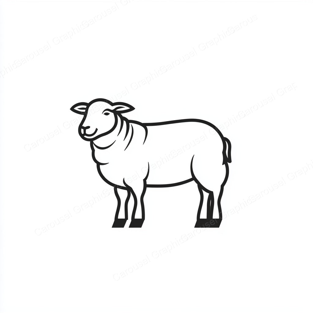 Sheep Vector Graphic preview