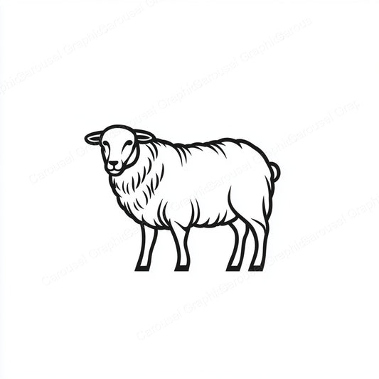 Sheep Vector Graphic preview
