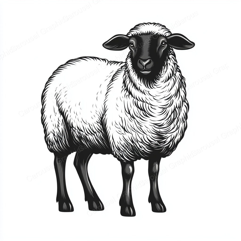 Sheep Vector Graphic preview