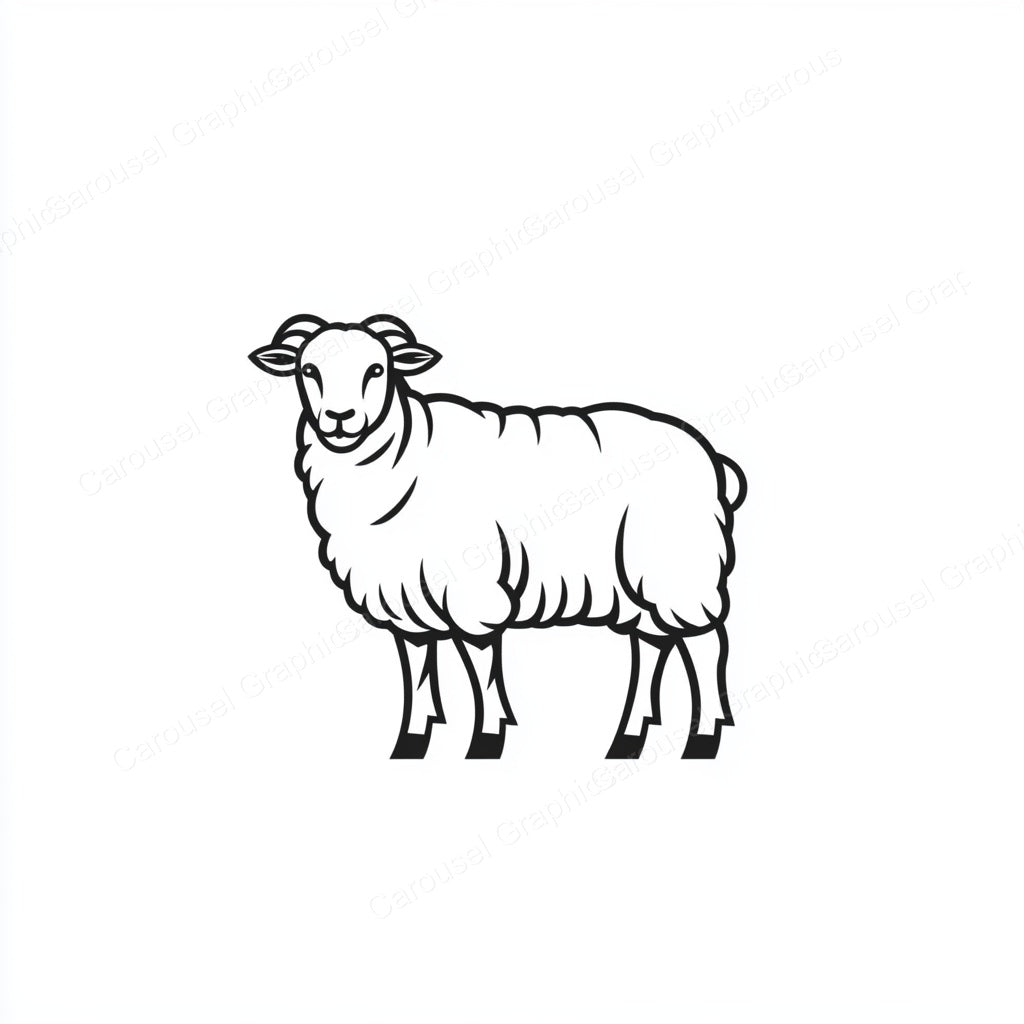 Sheep Vector Graphic preview