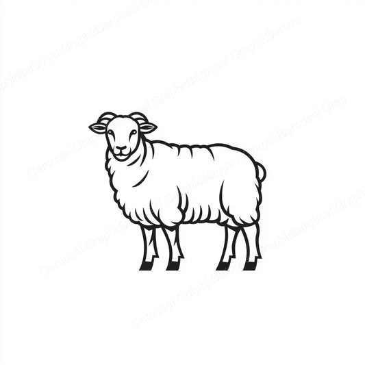 Sheep Vector Graphic preview