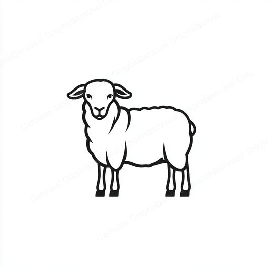 Sheep Vector Graphic preview