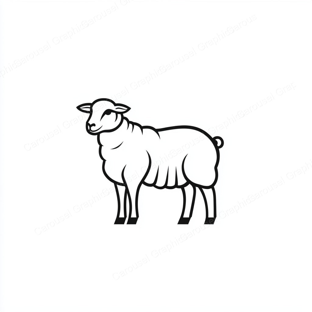 Sheep Vector Graphic preview