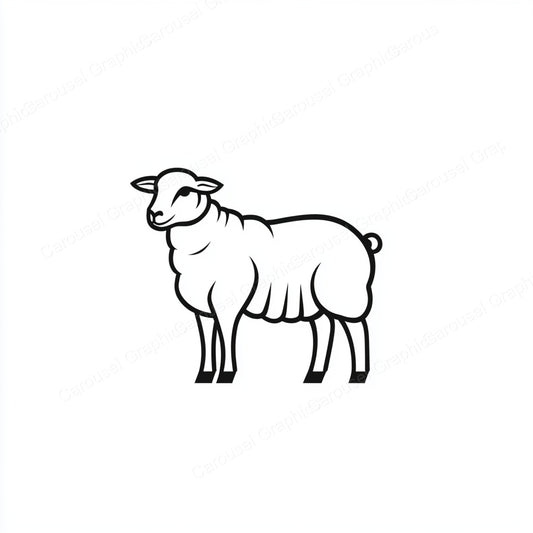 Sheep Vector Graphic preview