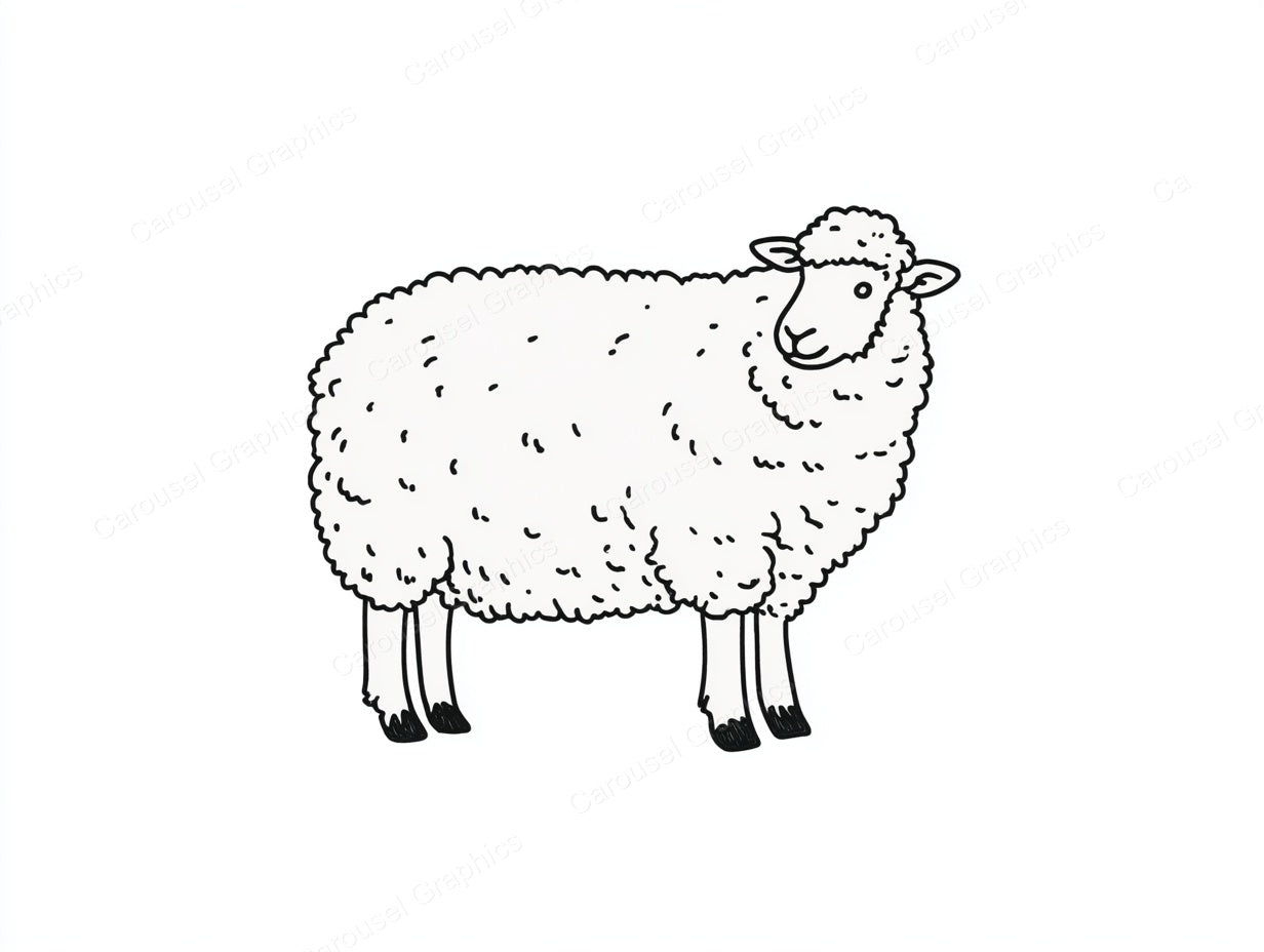 Sheep Vector Graphic preview