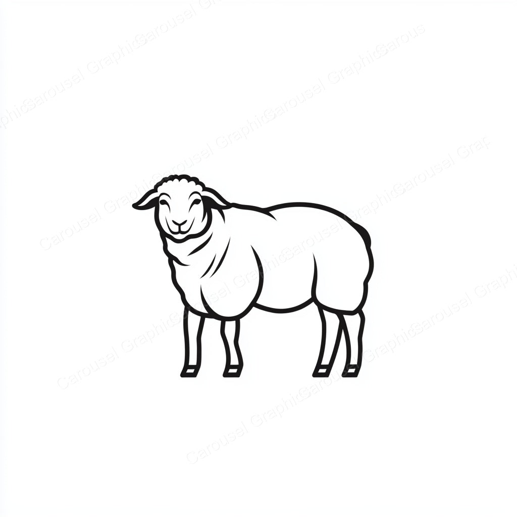 Sheep Vector Graphic preview