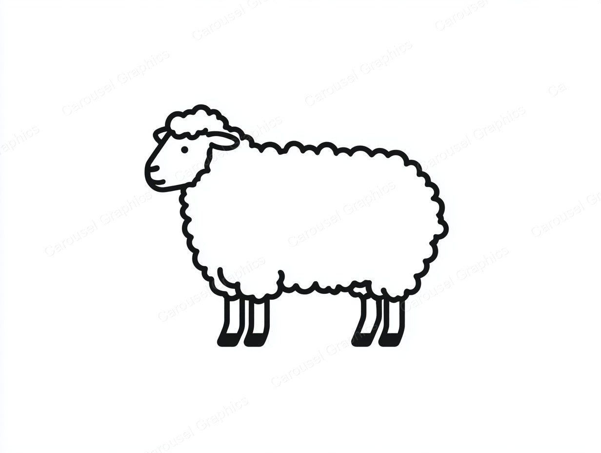 Sheep Vector Graphic preview