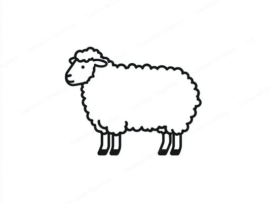 Sheep Vector Graphic preview
