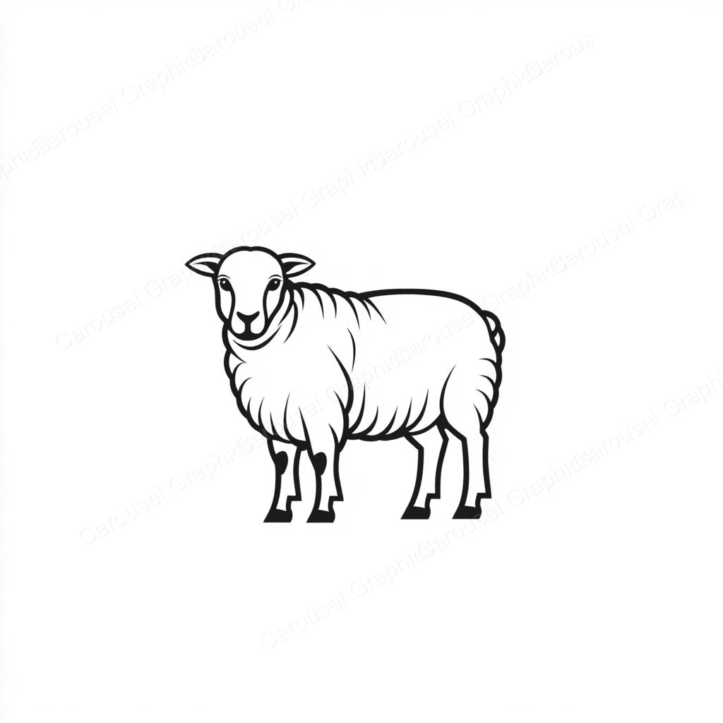 Sheep Vector Graphic preview
