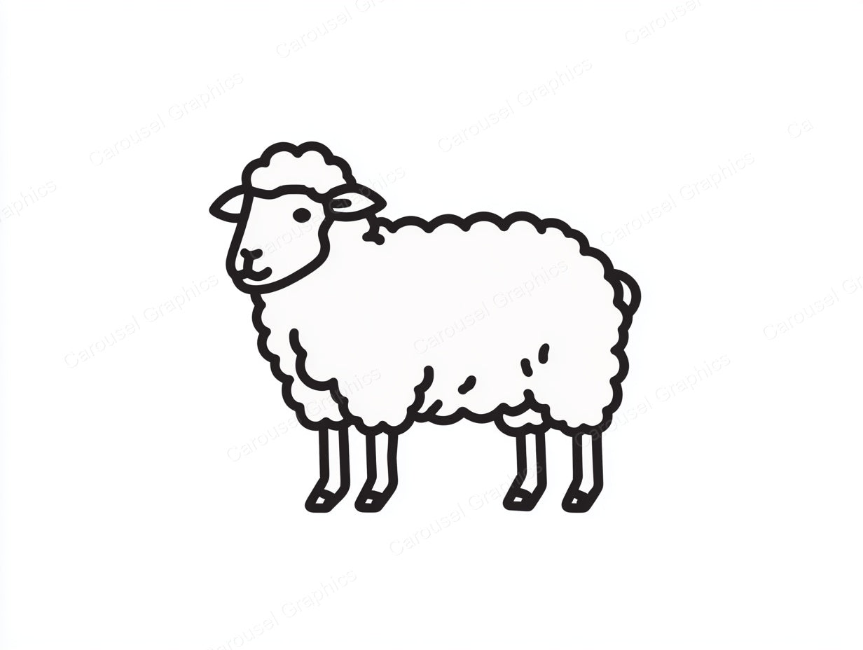 Sheep Vector Graphic preview