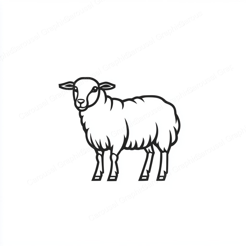 Sheep Vector Graphic preview