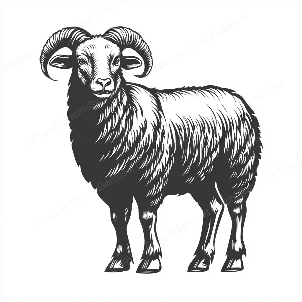 Sheep Vector Graphic preview