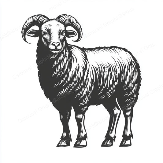Sheep Vector Graphic preview