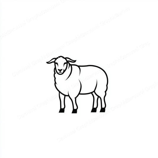 Sheep Vector Graphic preview
