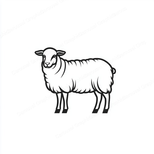 Sheep Vector Graphic preview