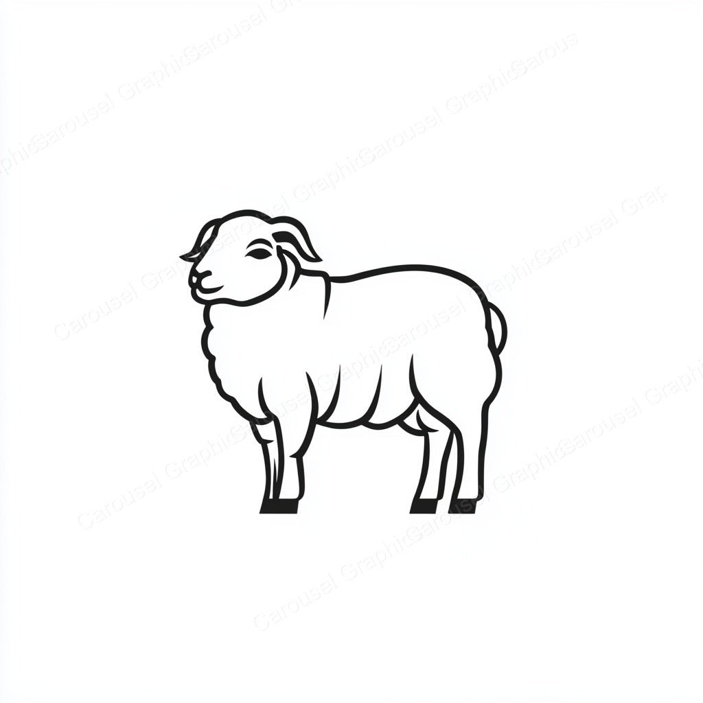 Sheep Vector Graphic preview