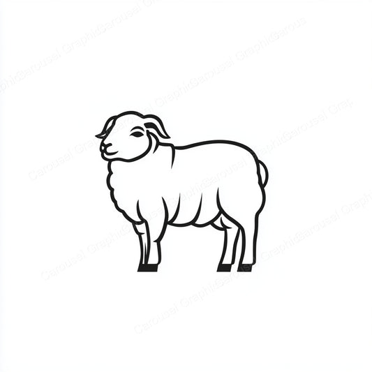 Sheep Vector Graphic preview