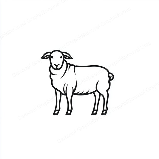 Sheep Vector Graphic preview