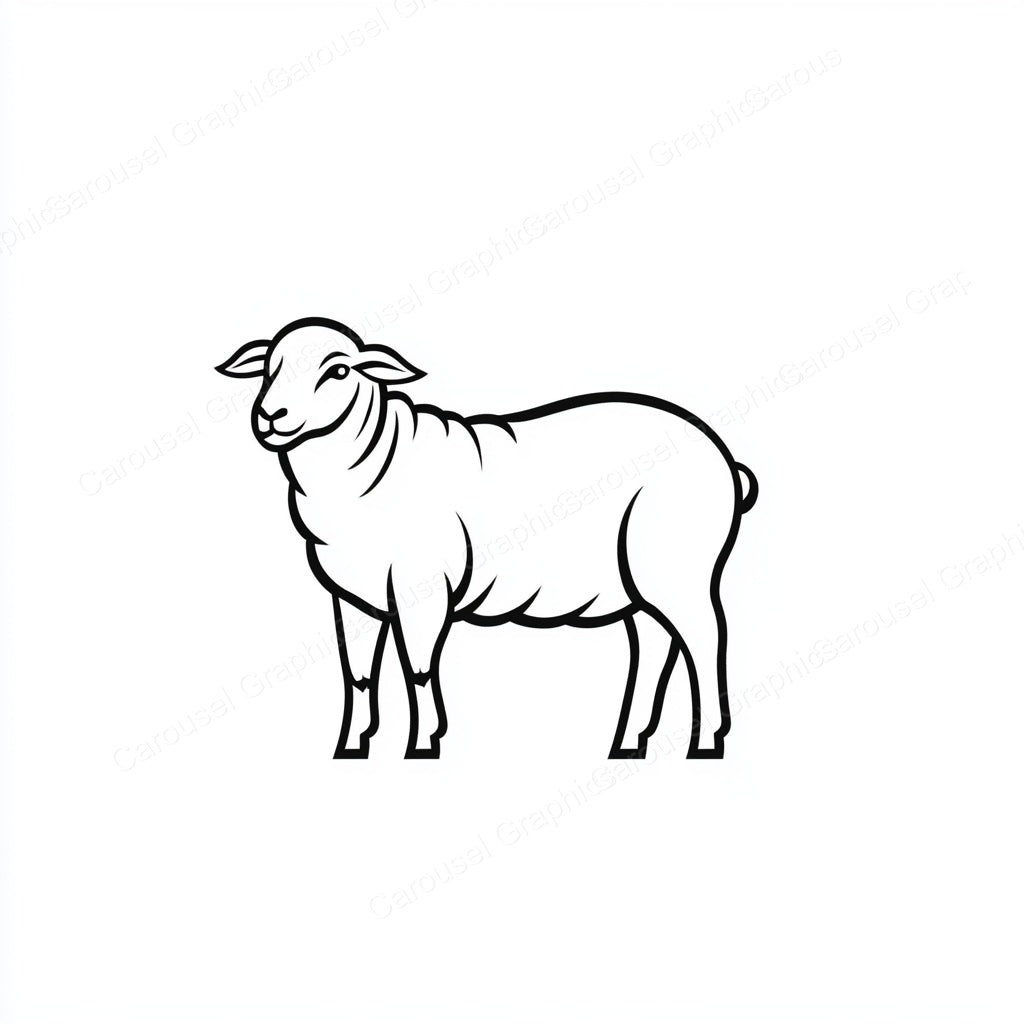 Sheep Vector Graphic preview