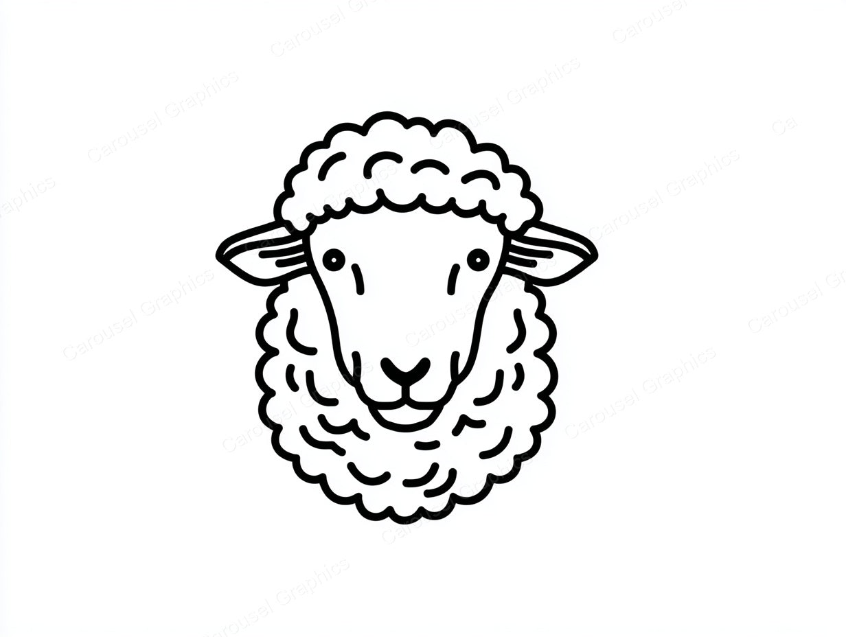 Sheep Vector Graphic preview