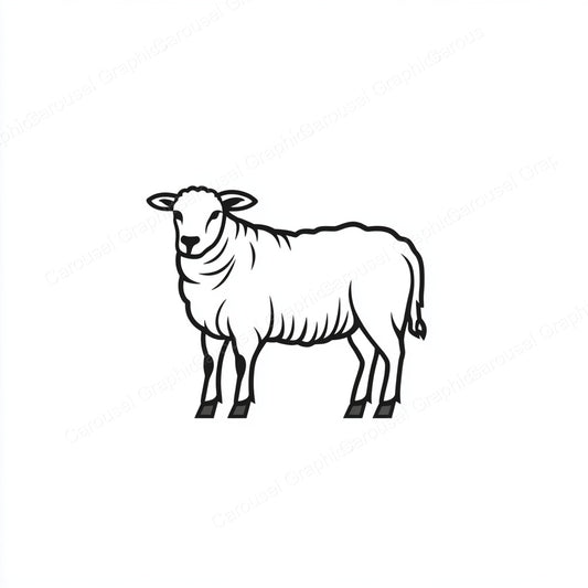 Sheep Vector Graphic preview