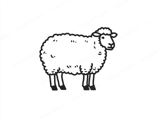 Sheep Vector Graphic preview