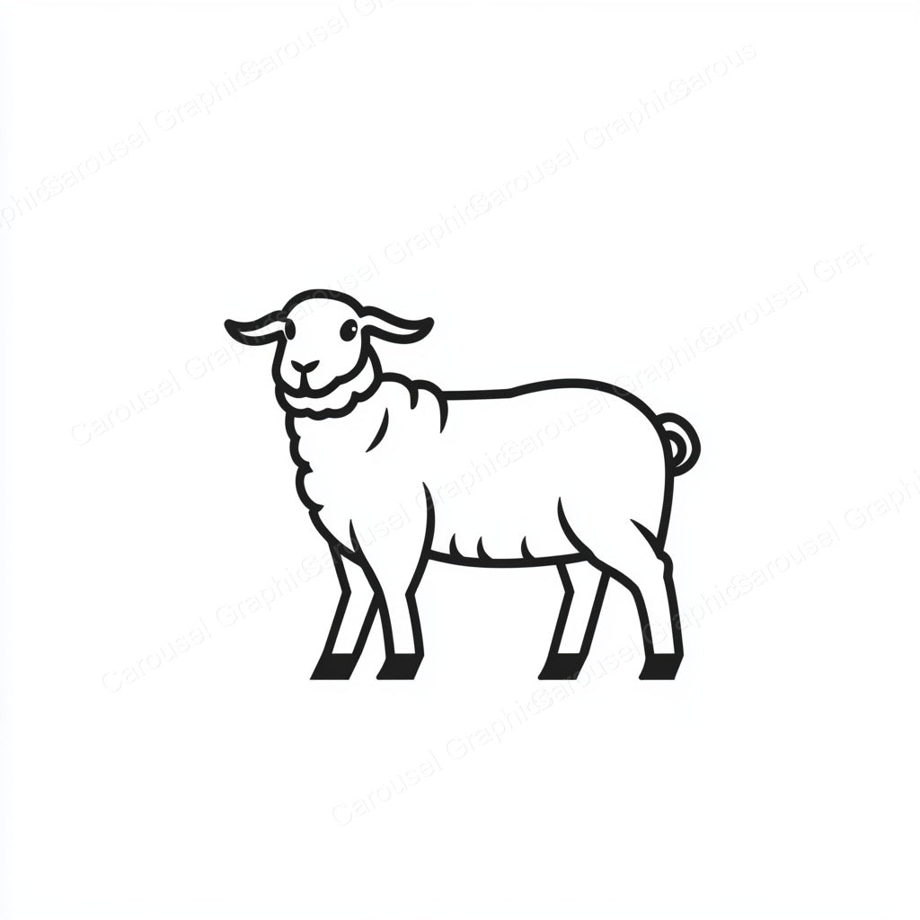 Sheep Vector Graphic preview