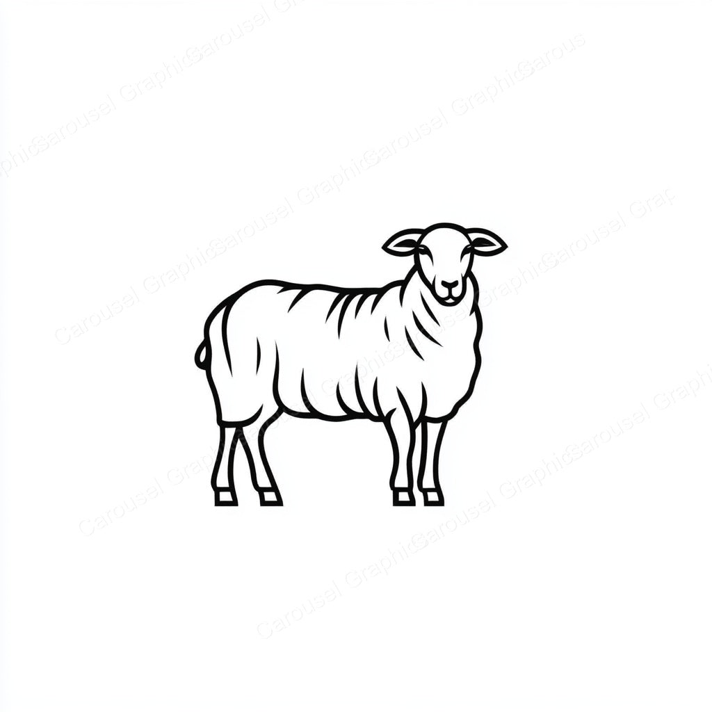Sheep Vector Graphic preview