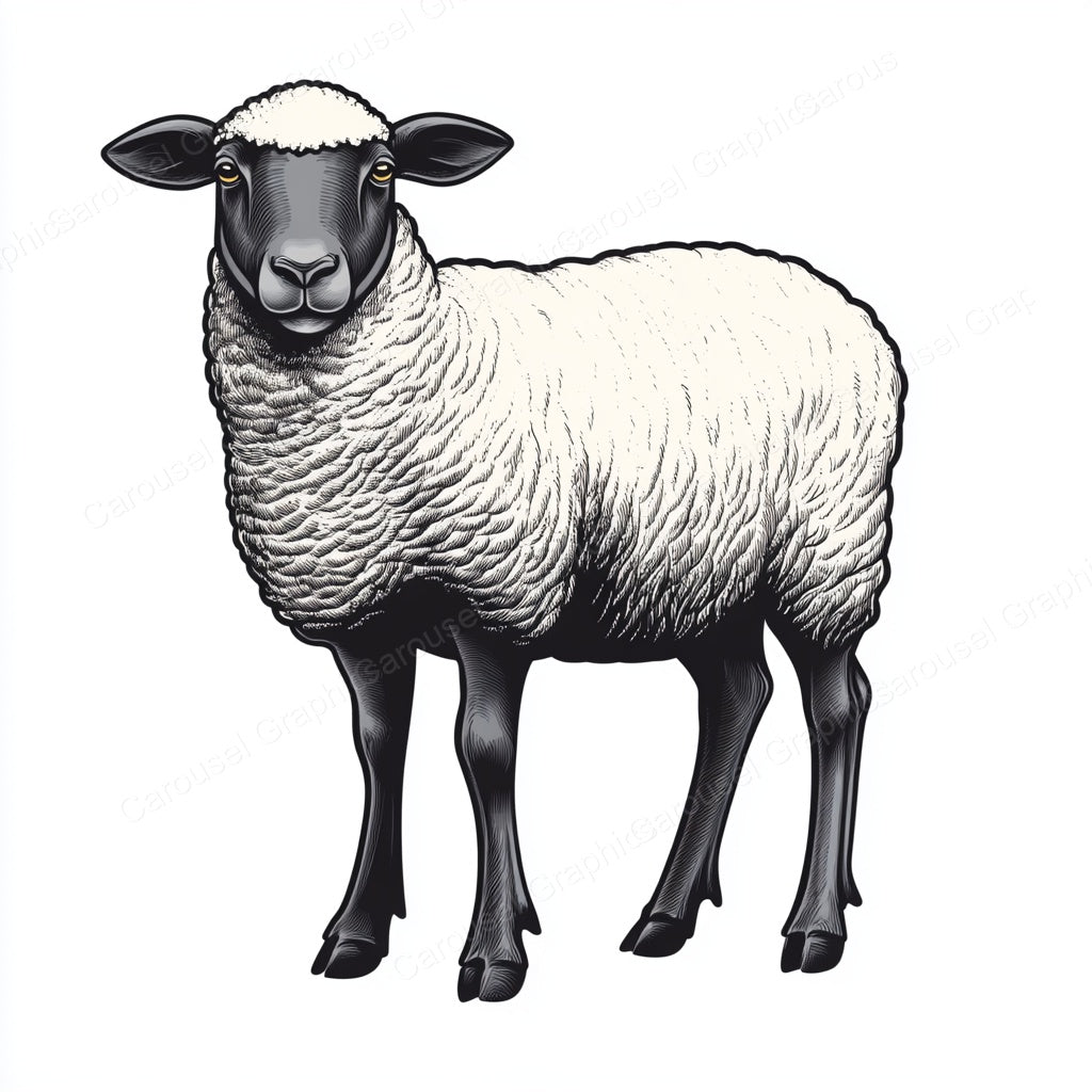 Sheep Vector Graphic preview