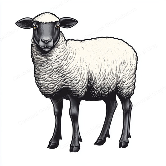 Sheep Vector Graphic preview