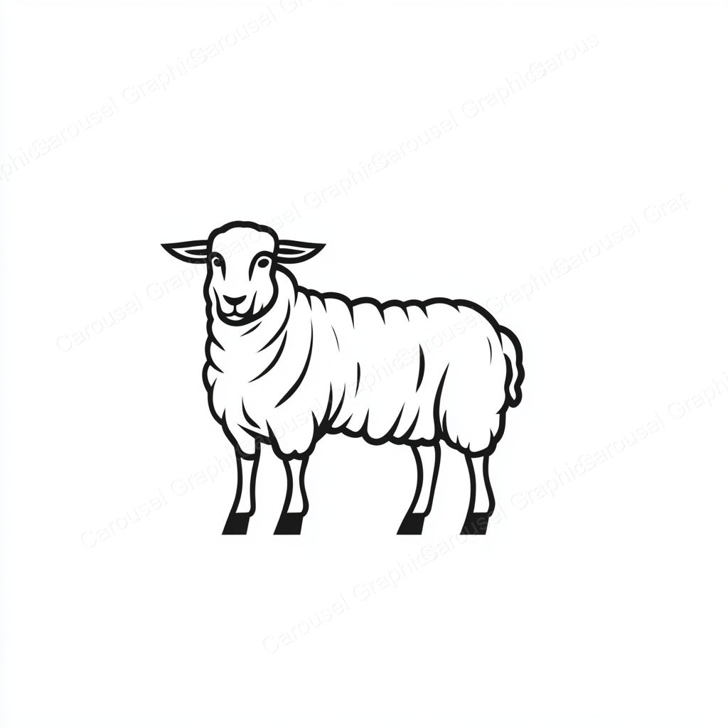 Sheep Vector Graphic preview