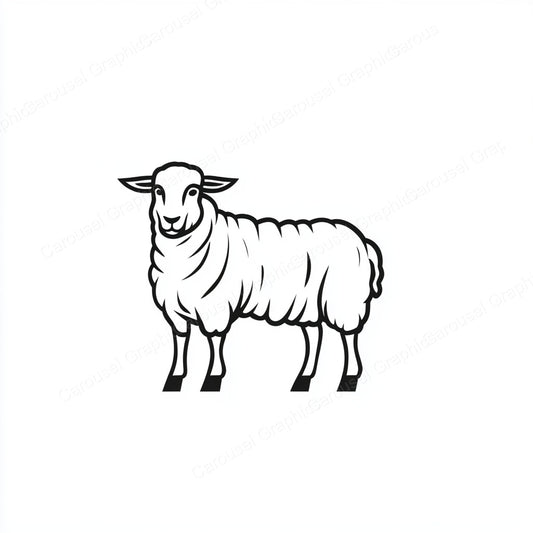Sheep Vector Graphic preview