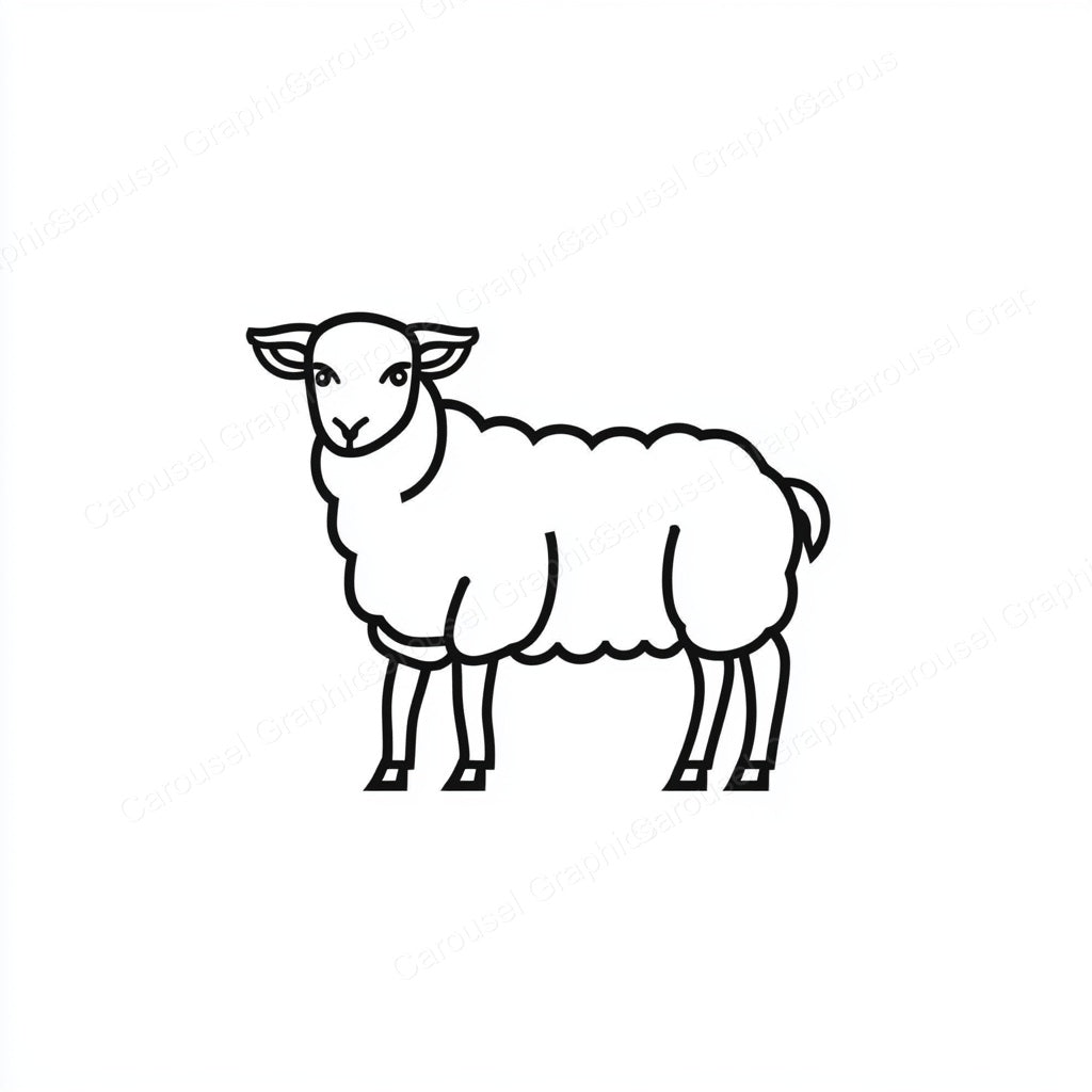 Sheep Vector Graphic preview